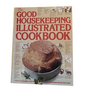 VTG 80’s The Good Housekeeping Illustrated Hardcover Cookbook RDE Tasty Recipes